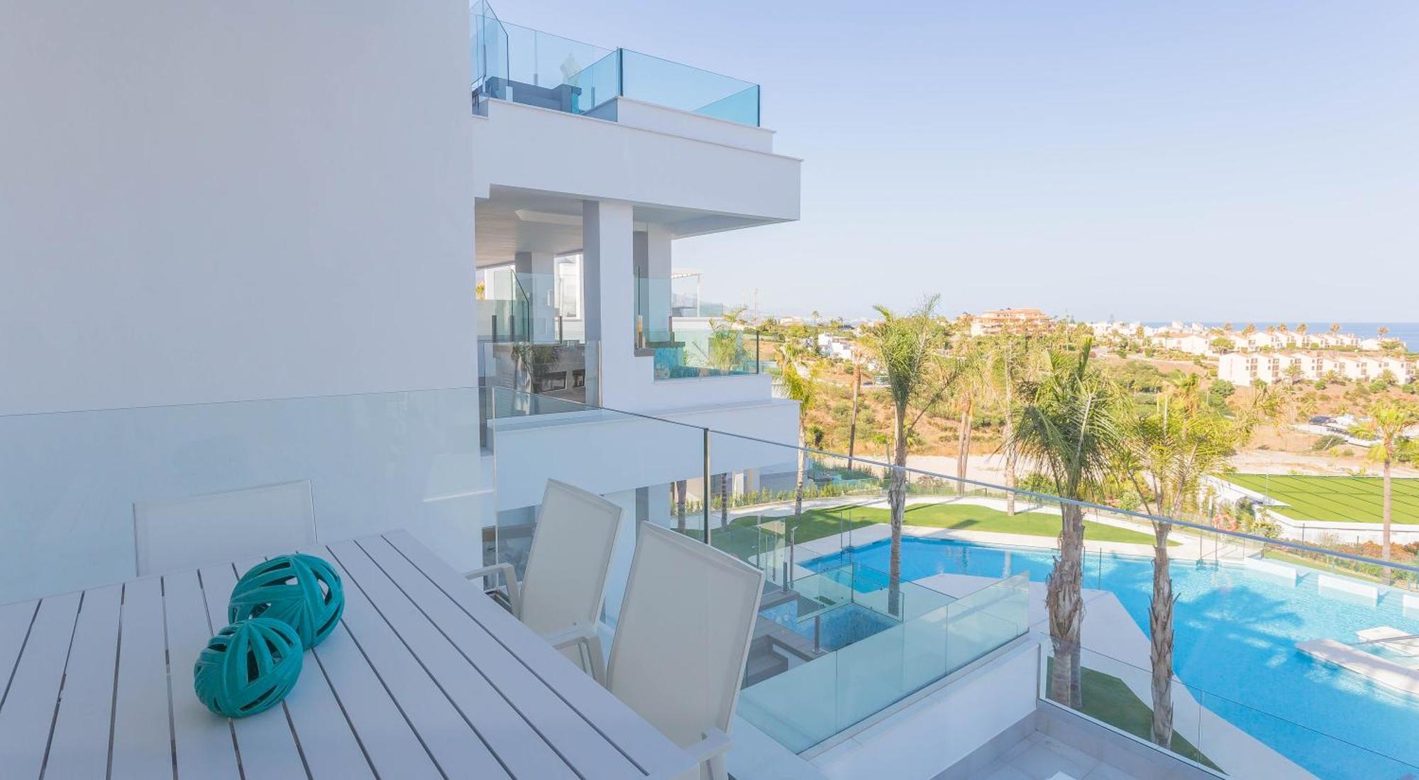 Luxury 2Br Seaviews - Santa Barbara Heights Leilighet Fuengirola Eksteriør bilde
